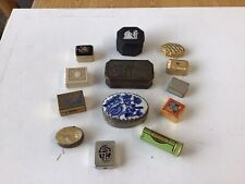 Collection of vintage small Trinket Containers. picture