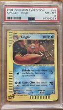 Kingler PSA 8 Expedition 15/165 Holo Rare Pokemon Card picture