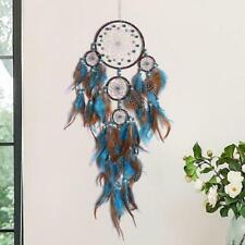 5 Circles Large Dream Catchers with Turquoises Feather Boho Wall Hanging Decor picture