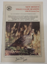 New Mexico Small Game Seasons 1998 Vacation Guide Travel planning picture