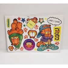 Rare GARFIELD The Cat Jumbo Post It Note Applique Sheet SEALED Decorating Kit picture