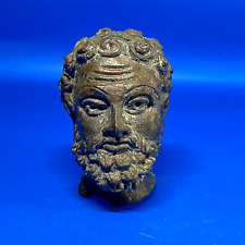 AN IMPORTANT ROMAN BRONZE HEAD OF WARRIOR. picture