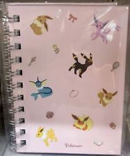 Pokemon A6 W Ring Notebook Eevee Umbreon Espeon Sylveon Glaceon Pocket Monster picture