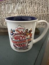 2001 Macy's Thanksgiving Day Parade 3D-Embossed Coffee Mug 75th Anniversary picture