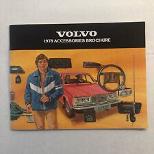 1978 Volvo Accessories Sales Brochure Catalog GT Sport Audio Lifestyle + picture
