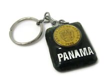Republic of Panama Keychain 1982 Coin Design (Some Wear) picture