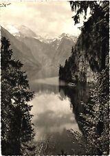 Picturesque View of Königssee from the Malerwinkel, Germany Postcard picture
