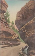 The Narrows Williams Canon Colorado Springs Colorado Albertype Postcard picture