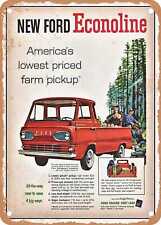 METAL SIGN - 1961 Econoline Pickup Vintage Ad picture