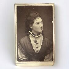 1870’s Antique Woodburytype Photo Helena Ernstone Ladies Of London Stage Signed picture