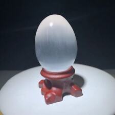 selenite satin spar egg stone that clears gypsum confusion 60g+ 1pc 45mm+ picture