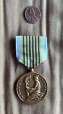 Post World War 2 Air Force Airman's Valor Medal Full Size  picture