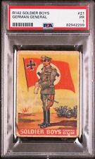 1936 R142 Goudey German Soldier Boys PSA 1 **Looks Better** picture