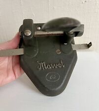 Vintage Wilson Jones Marvel Two Hole Punch Made in USA Antique Metal Cast Iron picture