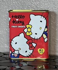 Hello Kitty Sakuma Fruit Drops Japanese Candy In Retired Collectible Tin Can picture