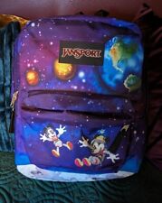 JANSPORT Disney High Stake Backpack Mickey Minnie Space Walk Limited Edition EUC picture