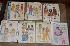 Lot 7 Children's Vintage Patterns 3 Simplicity  4 McCall's picture