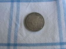 1943 GHETTO Currency WW2 Germany Poland Jewish Getto 20 MARK COIN picture