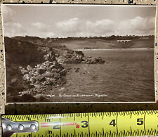 VINTAGE RPPC POSTCARD SWEETMAN PAIGNTON ENGLAND COAST BROADSANDS HILL VIEW DAY  picture