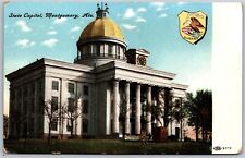 Vtg Montgomery Alabama AL State Capitol 1910s Old View Divided Back Postcard picture