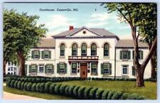 1940's CENTERVILLE MARYLAND MD COURTHOUSE EXTERIOR VINTAGE LINEN POSTCARD picture