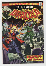 Tomb Of Dracula 22 Marvel 1974 VF Gorna Graveyard Grave Marv Wolfman picture