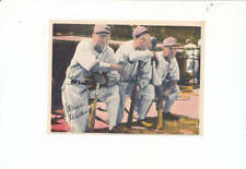 1936 R312 PASTEL Dixie Walker muel Haas Mike Kruervich card  em bm picture
