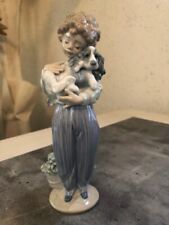 LLadro Boy with Cocker Spaniel Puppy 7609 picture