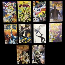 Lot Of 10 Vintage Comic Books X-Force, The New Warriors, Daredevil Indiana Jones picture