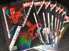 2019-20 UD Marvel Annual  🔥 HUMBLE BEGINNINGS COMPLETE SET  w/ SPIDER-MAN 🔥 picture