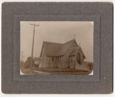 Antique Photo Old Church Stone House Episcopal Church Wadena, MN c1900 picture