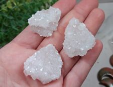 Apophyllite Crystal Plates Lot Of 3 Small Specimens India 1.2