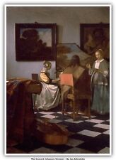 The Concert Johannes Vermeer picture