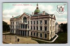 Trenton NJ-New Jersey, State Capitol, Antique Vintage Souvenir Postcard picture