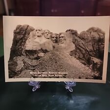 VTG Real Photo Postcard RPPC Mount Rushmore National Park 1900s picture