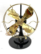 antique Vintage Collectible electric 1920s GE Custom Whiz Fan Brass Blade Redone picture