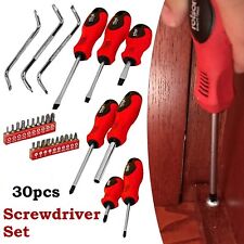Rolson 30 Pieces Precision Screwdriver Set Magnetic Tip Torx Phillips Slotted picture