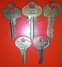 Lot of Vintage Brass Keys picture