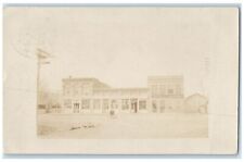 c1910's Pioneer Valley Savings Bank Sergeant Bluff Iowa IA RPPC Photo Postcard picture