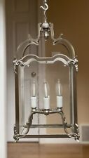 Brush-Everard Style Lantern Chandelier Colonial Williamsburg Pewter Finish A1 picture