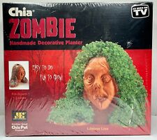 Zombie Chia Pet - Lifeless Lisa - Horror Halloween Plant - Brand NEW - Sealed picture