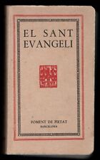 Book antique de los Santos Evangelios Religion Catolica libro antiguo picture