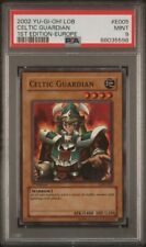 Yu-Gi-Oh Celtic Guardian LOB-E005 Super Rare 1st Edition PSA 9 MINT picture
