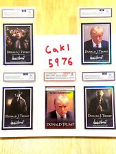 Holographic President Donald Trump Collection Mint Condition Trading Cards MAGA picture