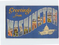 Postcard Greetings from Washington USA North America picture