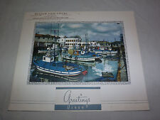 VINTAGE 1959 MEADOW VIEW CHICKS  GREENWICH NY BOATS IN HARBOR  CALENDAR       picture