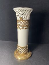 Antique Porcelain Ormolu Zell Hammersbach Vase 19th C picture