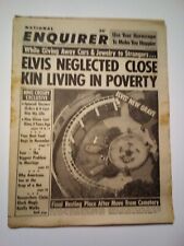 National Enquirer Nov 1977 ELVIS Neglected Close Kin Living in Poverty Newspaper picture