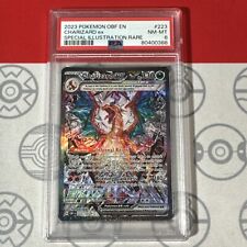 PSA 8 Charizard EX #223 2023 Pokemon Obsidian Flames SIR 0388 picture