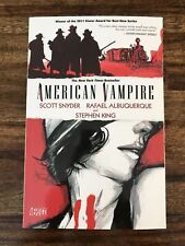 American Vampire Vol 1 tpb GN DC Vertigo Scott Snyder Stephen King picture